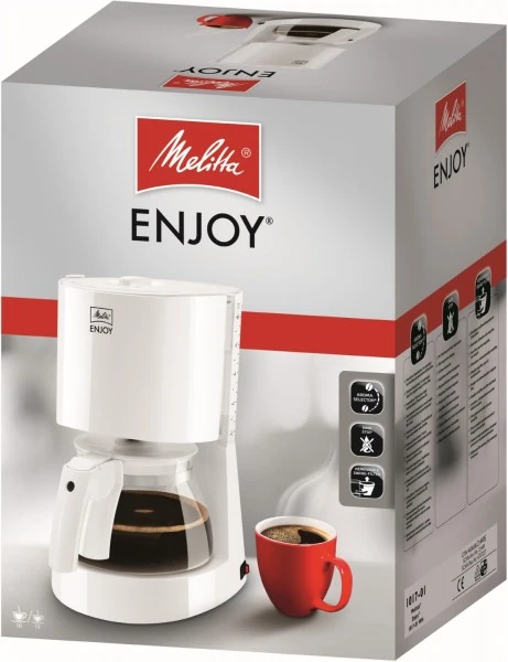 Melitta Enjoy 1017-01 Kaffeeautomat Weiß 2 Melitta Enjoy 1017-01 Kaffeeautomat Weiß – Bild 2