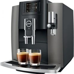 JURA E8 (EA) Kaffee-Vollautomat Dark Inox