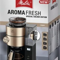 Melitta AromaFresh Glas 1021-04 Kaffeeautomat Mit Intergrierter Kaffeemühle Kupfer -Miele shop 076f4d53 125a 4c06 9890 dd3268ce8adc 600x600