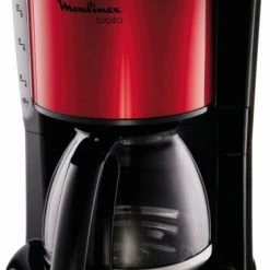 Moulinex FG 360 D Kaffeeautomat Rot Metallic/schwarz