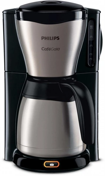 Philips HD7548/20 Gaia Collection Kaffeeautomat Mit Thermokanne Edelstahl/schwarz 1 Philips HD7548/20 Gaia Collection Kaffeeautomat Mit Thermokanne Edelstahl/schwarz