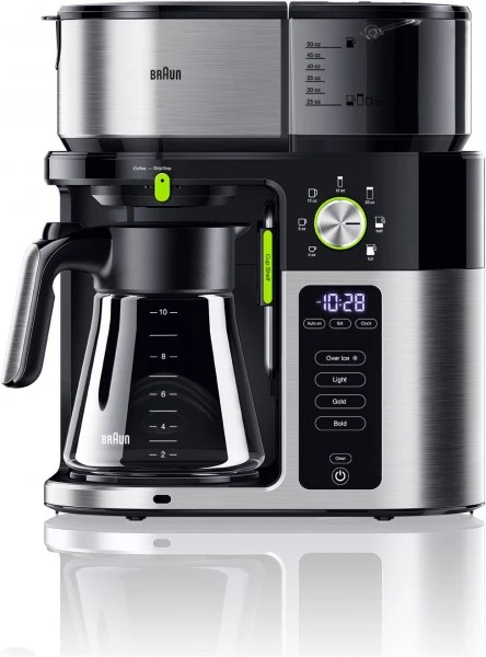 Braun KF 9050 BK MultiServe Kaffeeautomat Mit Timer Schwarz/edelstahl 2 Braun KF 9050 BK MultiServe Kaffeeautomat Mit Timer Schwarz/edelstahl – Bild 2