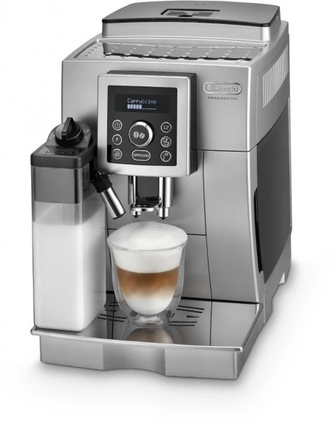 DeLonghi ECAM 23.466.S Kaffee-Vollautomat Silber 2 DeLonghi ECAM 23.466.S Kaffee-Vollautomat Silber – Bild 2
