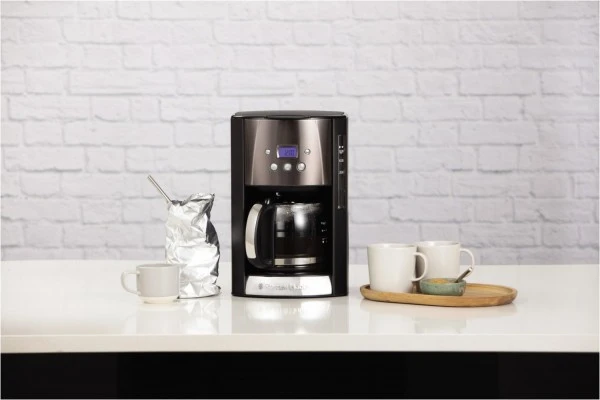 Russell Hobbs Digitale Glas-Kaffeemaschine Schwarz Matt 2 Russell Hobbs Digitale Glas-Kaffeemaschine Schwarz Matt – Bild 2