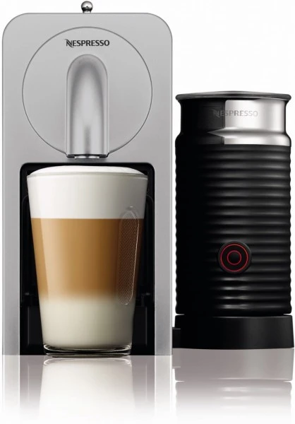 DeLonghi EN 270.SAE Nespresso Prodigio&Milk Kapsel-Automat Silber 1 DeLonghi EN 270.SAE Nespresso Prodigio&Milk Kapsel-Automat Silber