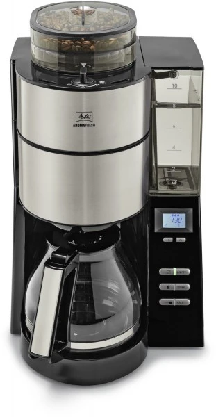 Melitta Aroma Fresh 1021-02 Kaffeeautomat Mit Intergrierter Kaffeemühle Schwarz/edelstahl 4 Melitta Aroma Fresh 1021-02 Kaffeeautomat Mit Intergrierter Kaffeemühle Schwarz/edelstahl – Bild 4