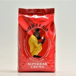 JOERGES Gorilla Espresso Super Bar Crema (1000g) Kaffeebohnen Rot