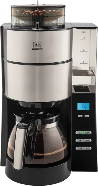 Melitta Aroma Fresh Kaffeeautomat Mit Integrierter Kaffeemühle Schwarz/edelstahl 5 Melitta Aroma Fresh Kaffeeautomat Mit Integrierter Kaffeemühle Schwarz/edelstahl – Bild 5