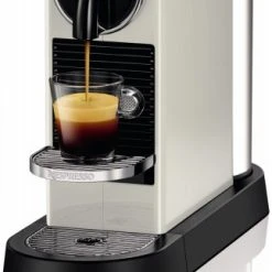 DeLonghi EN 167.W Nespresso CitiZ Kapsel-Automat Cremeweiß