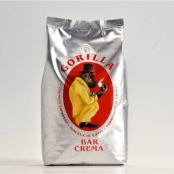 JOERGES Gorilla Espresso Bar Crema (1000g) Kaffeebohnen Silber