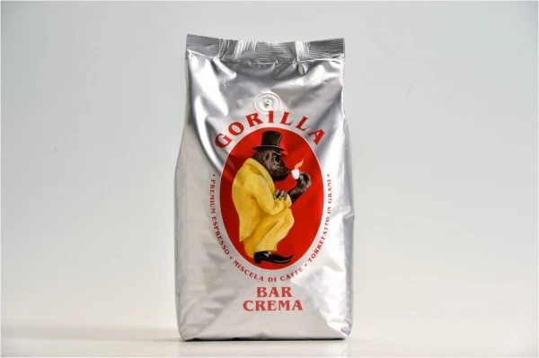 JOERGES Gorilla Espresso Bar Crema (1000g) Kaffeebohnen Silber 1 JOERGES Gorilla Espresso Bar Crema (1000g) Kaffeebohnen Silber