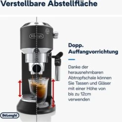 DeLonghi EC 685.BK Dedica Style Siebträgermaschine Schwarz Matt -Miele shop 466636e0 adb3 44bc a20e eae76f81220d 600x600