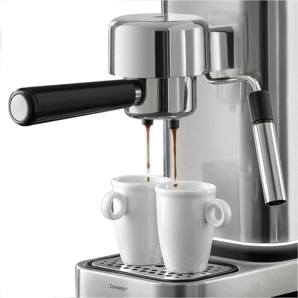 WMF Lumero Espresso + Abschlagbehälter Siebträgermaschine Cromargan Matt 3 WMF Lumero Espresso + Abschlagbehälter Siebträgermaschine Cromargan Matt – Bild 3