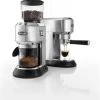 DeLonghi ECKG6821.M Dedica Style Barista Bundle Siebträgermaschine Bestehend Aus EC685.M + KG521.M Silber Mat