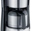 Severin KA 4846 Kaffeeautomat Mit Thermokanne Edelstahl/schwarz