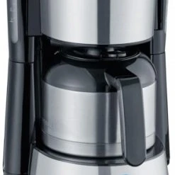 Severin KA 4846 Kaffeeautomat Mit Thermokanne Edelstahl/schwarz