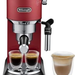 DeLonghi EC 685.R Dedica Style Siebträgermaschine Rot Matt