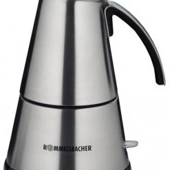 Rommelsbacher EKO 366/E EL Presso DeLuxe Siebträgermaschine Edelstahl