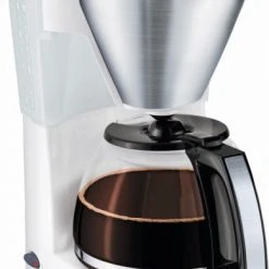 Melitta Easy Top Kaffeeautomat Weiß/edelstahl