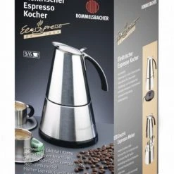 Rommelsbacher EKO 364/E ELPresso Mini Siebträgermaschine Edelstahl -Miele shop 683d6543 98cd 4269 b383 d79fbe88ad66 600x600