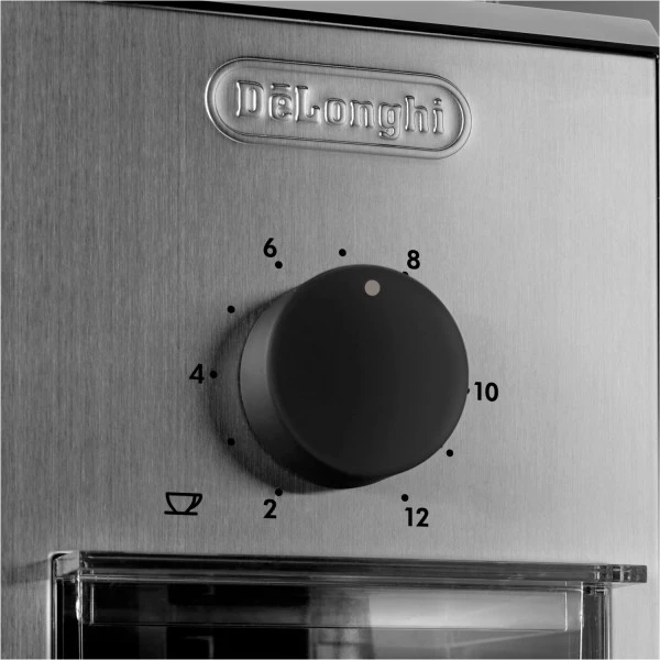DeLonghi KG89 Kaffeemühle Edelstahl 2 DeLonghi KG89 Kaffeemühle Edelstahl – Bild 2