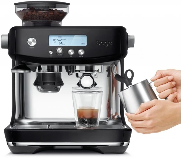 Sage The Barista Pro Siebträgermaschine Black Truffle 3 Sage The Barista Pro Siebträgermaschine Black Truffle – Bild 3