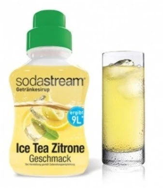 SodaStream Icetea Zitrone (375ml) Getränkesirup 2 SodaStream Icetea Zitrone (375ml) Getränkesirup – Bild 2