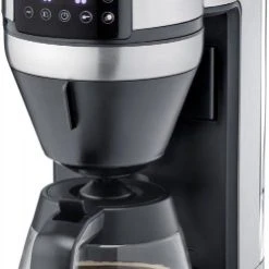 Severin FILKA KA 4850 Kaffeeautomat Mit Intergrierter Kaffeemühle Schwarz/edelstahl