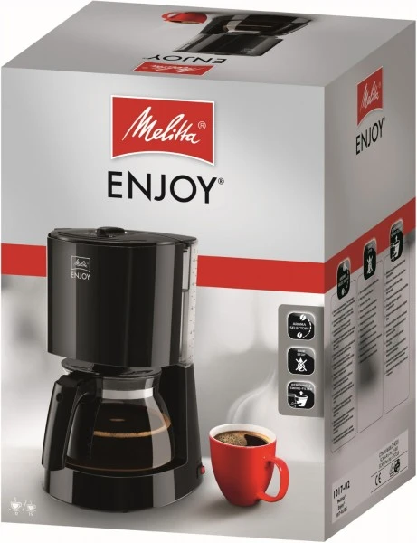 Melitta Enjoy 1017-02 Kaffeeautomat Schwarz 2 Melitta Enjoy 1017-02 Kaffeeautomat Schwarz – Bild 2