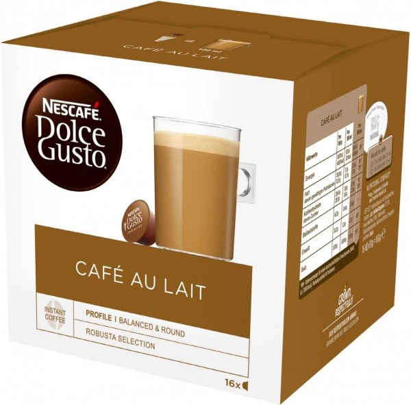 Nescafé® Nescafé Dolce Gusto Cafe Au Lait Kapsel-System 1 Nescafé® Nescafé Dolce Gusto Cafe Au Lait Kapsel-System