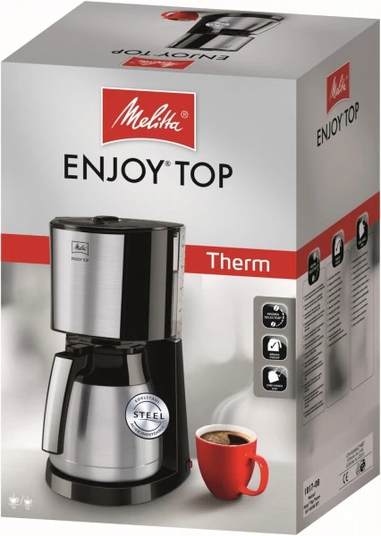 Melitta Enjoy Top Therm 1017-08 Kaffeeautomat Mit Thermokanne Schwarz 3 Melitta Enjoy Top Therm 1017-08 Kaffeeautomat Mit Thermokanne Schwarz – Bild 3