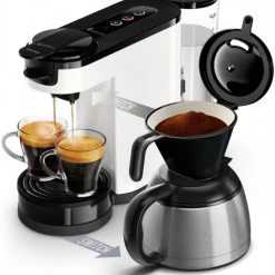 Senseo HD6592/00 Switch Filter- Und Padkaffeemaschine Weiß