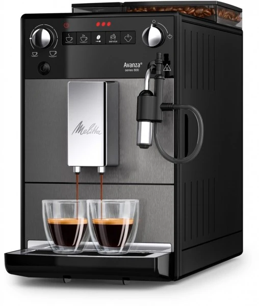 Melitta Avanza F270-100 Kaffee-Vollautomat Schwarz/edelstahl 1 Melitta Avanza F270-100 Kaffee-Vollautomat Schwarz/edelstahl