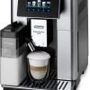 DeLonghi PrimaDonna Soul ECAM 610.55.SB Kaffee-Vollautomat Silber/schwarz