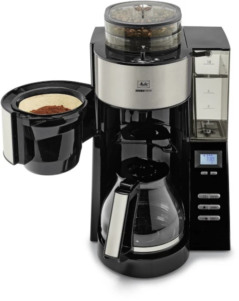 Melitta Aroma Fresh 1021-02 Kaffeeautomat Mit Intergrierter Kaffeemühle Schwarz/edelstahl 1 Melitta Aroma Fresh 1021-02 Kaffeeautomat Mit Intergrierter Kaffeemühle Schwarz/edelstahl
