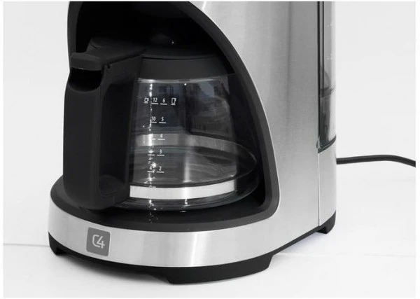 Caso Novea C 4 Kaffeeautomat Mit Timer Edelstahl 2 Caso Novea C 4 Kaffeeautomat Mit Timer Edelstahl – Bild 2