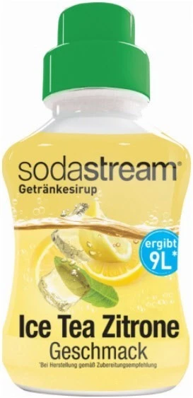 SodaStream Icetea Zitrone (375ml) Getränkesirup 1 SodaStream Icetea Zitrone (375ml) Getränkesirup