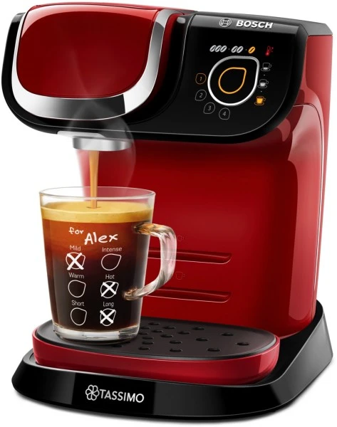 Bosch TAS6503 Tassimo My Way 2 Kapsel-Automat Rot 2 Bosch TAS6503 Tassimo My Way 2 Kapsel-Automat Rot – Bild 2