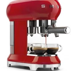 Smeg ECF 01 RDEU Siebträgermaschine Rot
