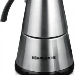 Rommelsbacher EKO 364/E ELPresso Mini Siebträgermaschine Edelstahl