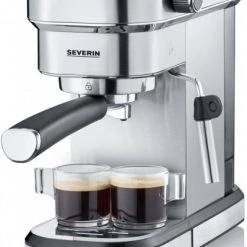 Severin KA 5994 Siebträgermaschine Edelstahl/schwarz