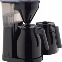 Melitta Easy II Therm + 2. Kanne Kaffeeautomat Mit Thermokanne Schwarz