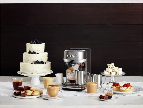 Sage The Bambino Plus Siebträgermaschine Silber 4 Sage The Bambino Plus Siebträgermaschine Silber – Bild 4