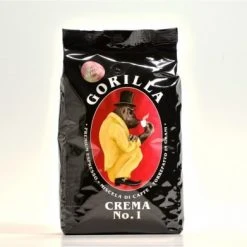 JOERGES Gorilla Espresso Crema No.1 (1000g) Kaffeebohnen Schwarz
