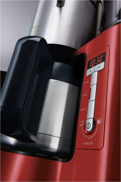 Siemens TC86504 Kaffeeautomat Cranberry Rot/schwarz 2 Siemens TC86504 Kaffeeautomat Cranberry Rot/schwarz – Bild 2