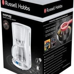 Russell Hobbs Inspire White Glas-Kaffeemaschine Weiß 9 Russell Hobbs Inspire White Glas-Kaffeemaschine Weiß -Miele shop ede38293 1a77 4dce 803e ff378ade3c1d 600x600