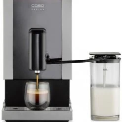 Caso Cafe Crema Touch Kaffee-Vollautomat Schwarz/silber