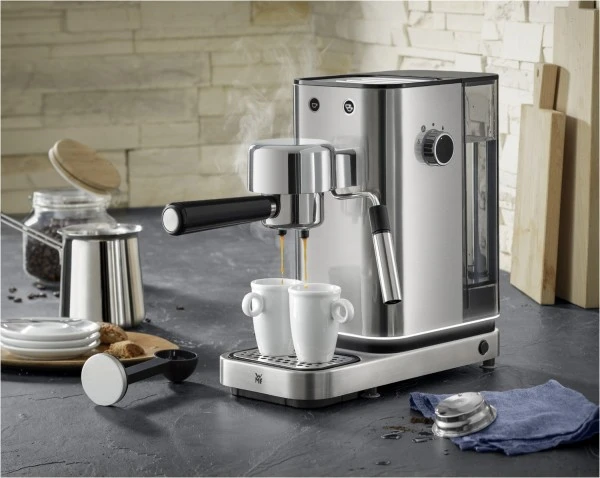 WMF Lumero Espresso + Abschlagbehälter Siebträgermaschine Cromargan Matt 5 WMF Lumero Espresso + Abschlagbehälter Siebträgermaschine Cromargan Matt – Bild 5