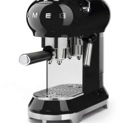 Smeg ECF 01 BLEU Siebträgermaschine Schwarz