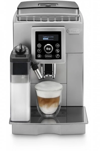 DeLonghi ECAM 23.466.S Kaffee-Vollautomat Silber 1 DeLonghi ECAM 23.466.S Kaffee-Vollautomat Silber